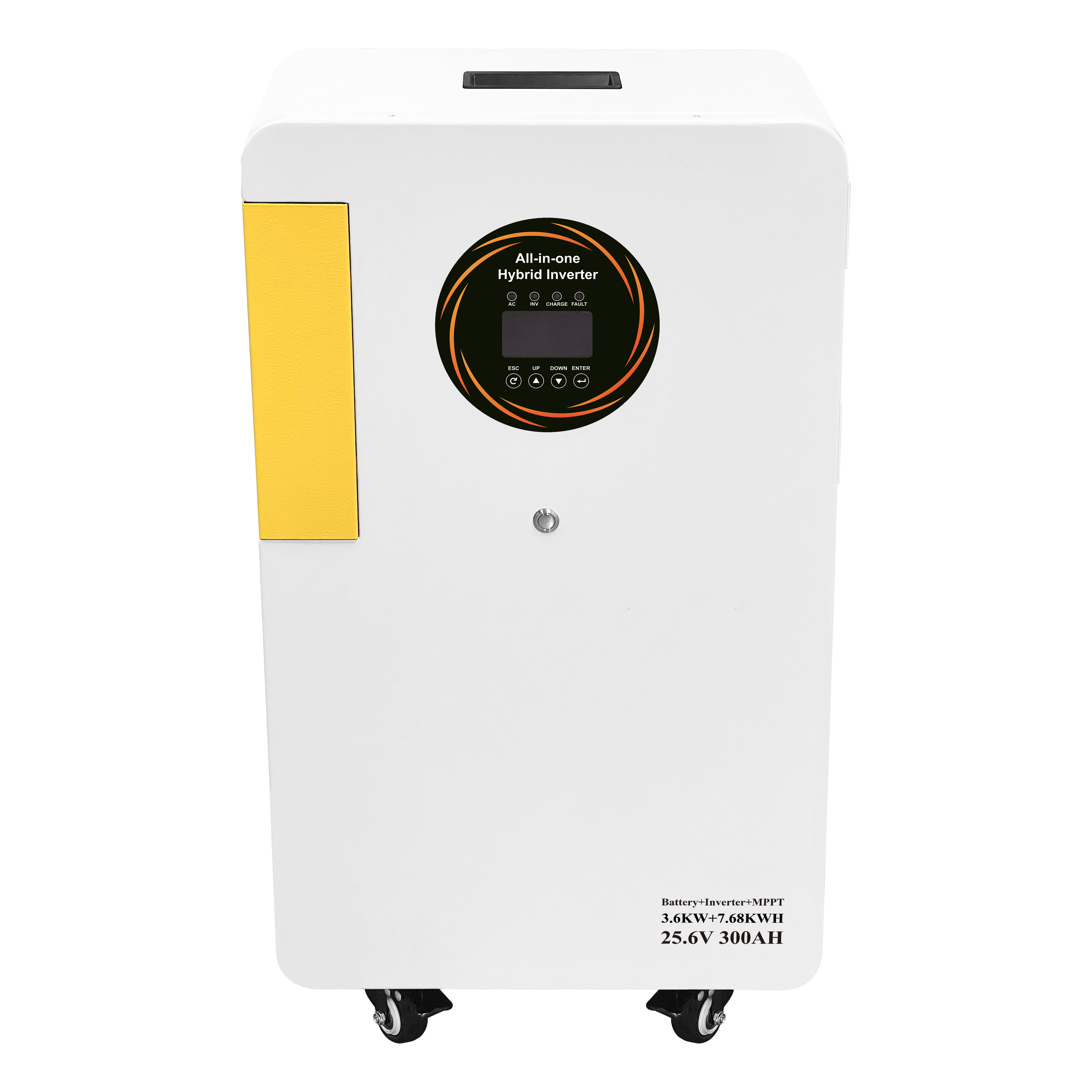 3.6kw+7.68kwh Home Solar Battery Backup | All-In-One Inverter & LiFePO4 Battery for Off-Grid Living