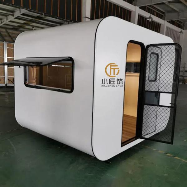 Modern Mini Prefabricated Steel Sandwich Panel Mobile Office Pods for House Park Workshop Use Mobile Cabins Home Shops Villas