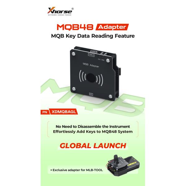 Xhorse VVDI MLB TOOL Key Programmer Plus XDMQBAGL MQB MQB48 Adapter And Solder-free Adapter XDMLBPGL Kit