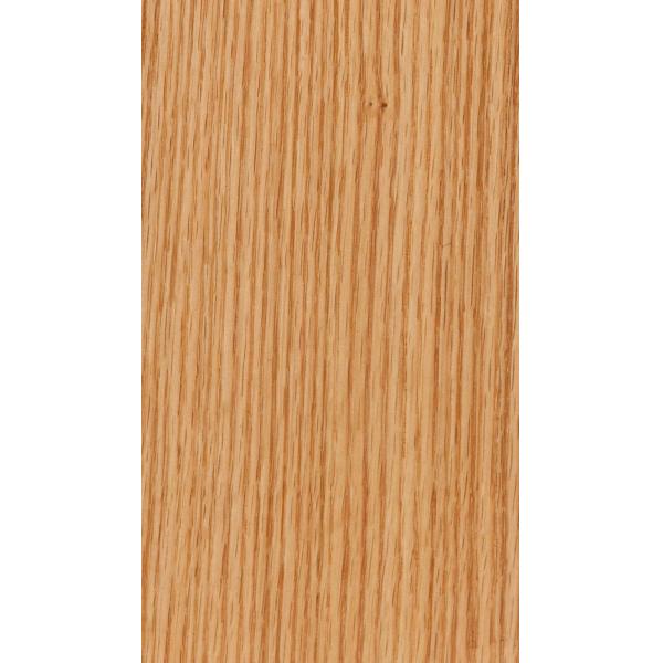 América Roble rojo Veneer de madera natural cortar 0,5 mm de espesor para el gabinete y la cara de la puerta