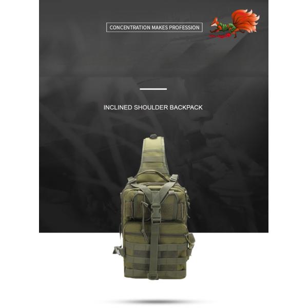 Multicolor Molle Shoulder Backpack With Design And Multi-Function For Outdoor Training