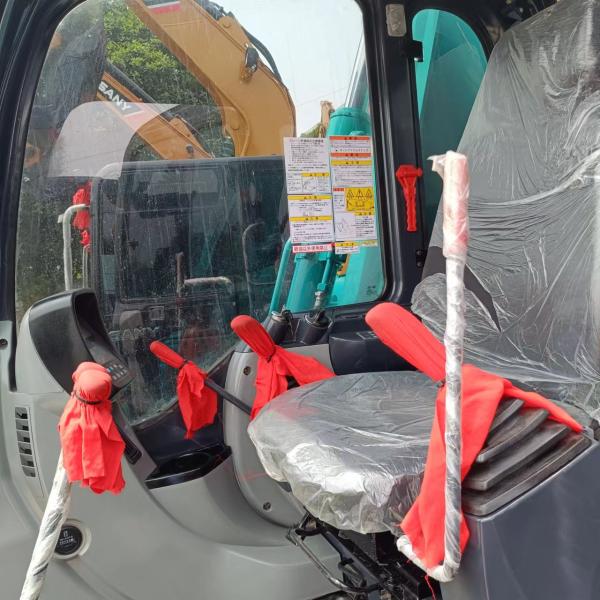 Kobelco SK75 Used Excavator Equipment 7.5 Ton Heavy Duty Construction Equipment