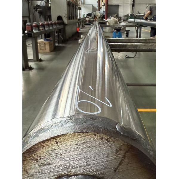 High Tonnage Cylinder Barrel Hard Chrome Plated Steel Cylinder Rod 500mm