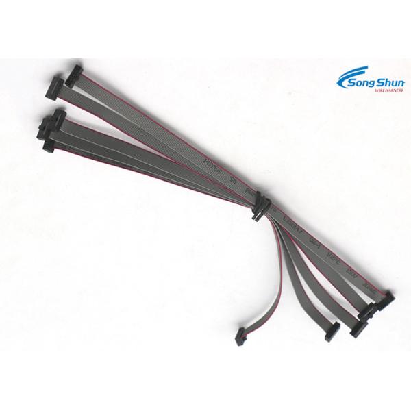 Female 30 Pin Ribbon Cable , Copper Wire Conductor 30AWG 20 Pin Ribbon Cable