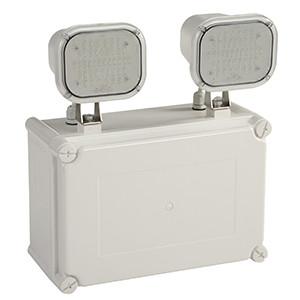 110V / 220V IP65 Waterproof Two head Led Emergency Light With CE Certification