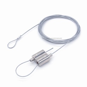 Steel Loop Cable with Adjustable Two Way Gripper Suspension Cable Kit High