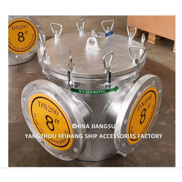 Main Engine Sea Water Strainer Szie-8