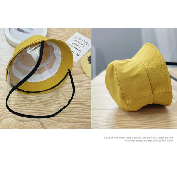 Anti Spray PPE Personal Protective Equipment Fisherman Hat With Face Shield