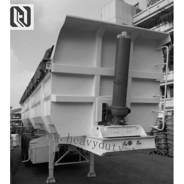 25T 336hp 371hp HOWO Dump Truck 6 X 4 10 Wheel Red Color Steering ZF8118