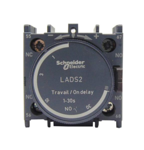 Bloque de contacto auxiliar de retardo de tiempo Stock Schneider LADS2