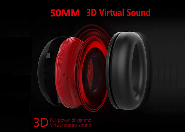 беспроводные наушники игры 2.4G, наушники 40db Bluetooth с микрофоном
