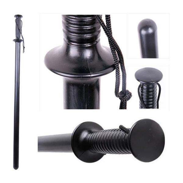 Anti Riot Control Spring Loaded Truncheon , 554g Police Collapsible Truncheon