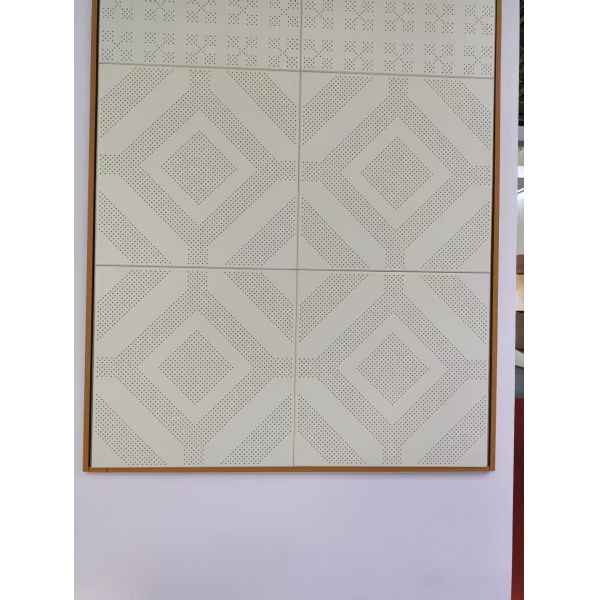 Diamond Perforated Aluminum Ceiling Panel 300*1200mm 800*800mm