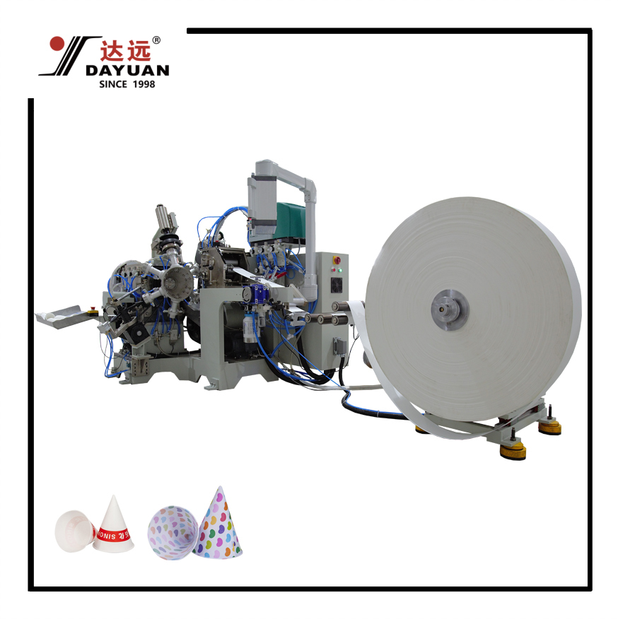 ZB1R-A Automatic Conical Rolled Rim Paper Cup Machine with 180pcs/min High-Speed Production 3.5-14oz Capacity and CE Certified Export Grade