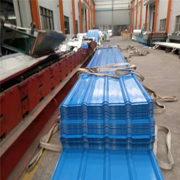 30years blue color steel roofing sheet  materials with 0.426mm for warehouse