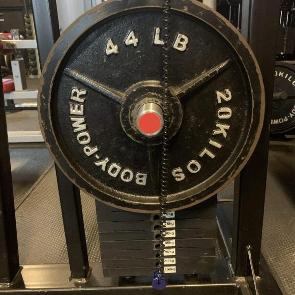 Acero hierro pesas libres gimnasio ejercicio de acondicionamiento físico 5LB 10LB 25LB 35LB 45LB