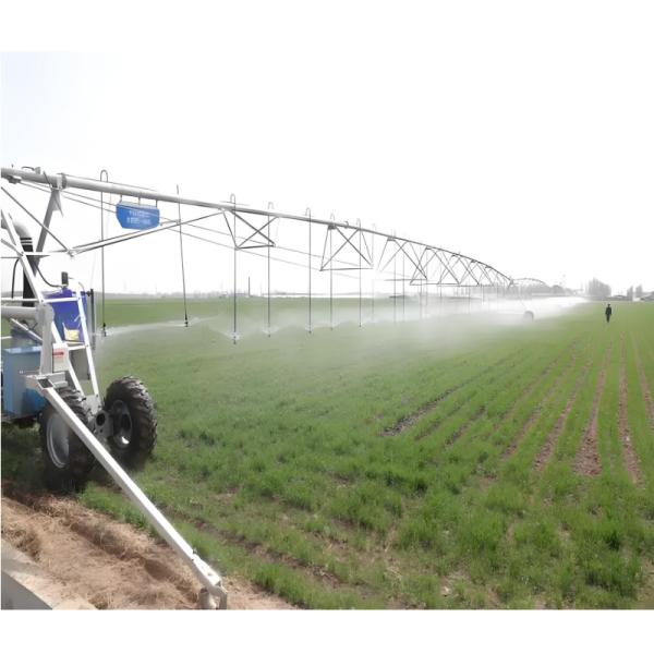 Lateral Moving Sprinkler Machine Durable Agriculture Translational Sprinkler Irrigation Line with 4000 KG Load Capacity