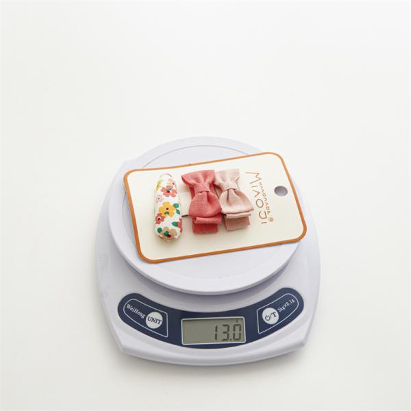 Floral solid color girls kids accessories fabric bow hairpin cute embroidery flower hairpin color 3 sets