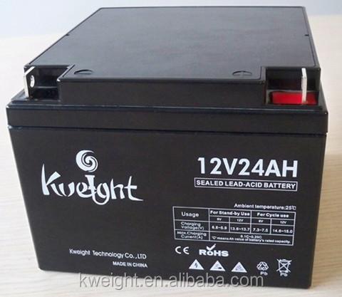 os precários profundos de Vrla da bateria acidificada ao chumbo do ciclo de 12v 24ah levantam a bateria recarregável do Agm