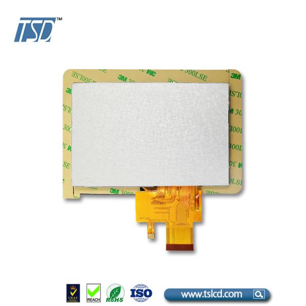 5 definição do lcd 800x480 do tft da polegada com o painel de toque capacitivo