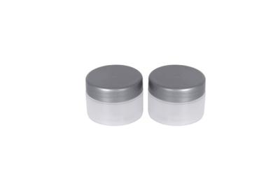 Mini Dimensão PP Redondo Cor Personalizada 5g Jar de Creme de Viagem