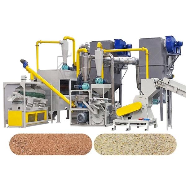 Raw Material Waste Circuit Board Recycling Machine with Video Outgoing-Inspection