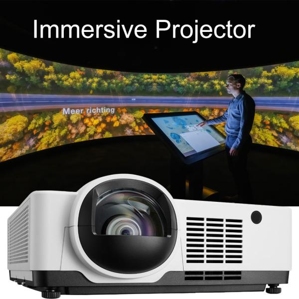 High Brightness Immersive Projector Manual Throw Laser Projector For Museum