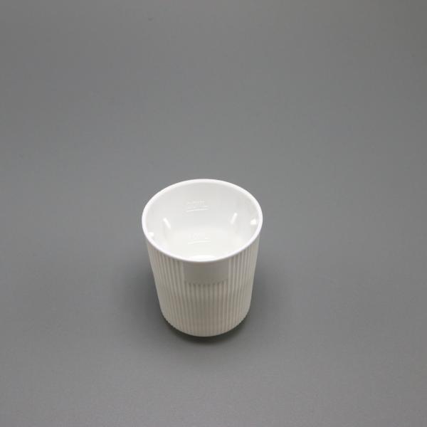 Белая пластиковая бутылка для полоскания рта с длинной шеей PET емкостью 250 мл и экрановой печатью