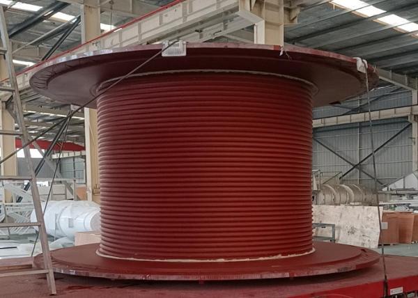 Ferro carbono Lebus tambor ranhurado para guindastes Equipamento de elevação pesada