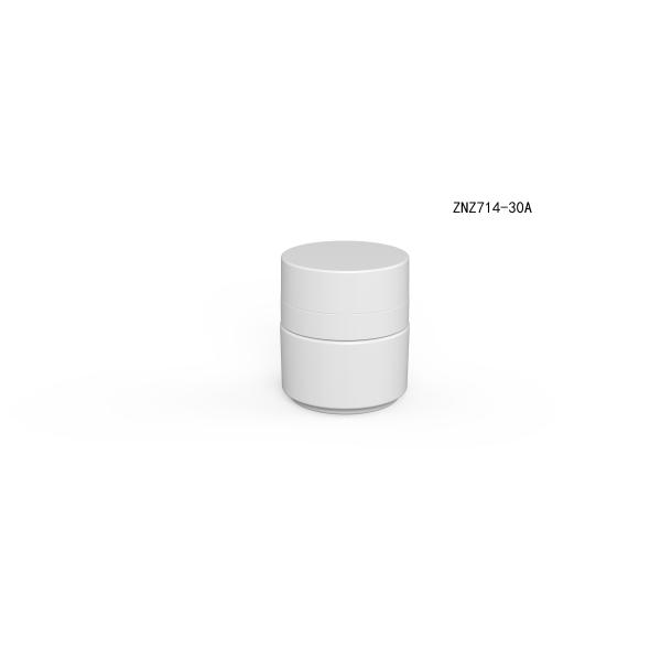 Refillable 50g Cosmetic Jars 68mm Diameter Face Cream Jar