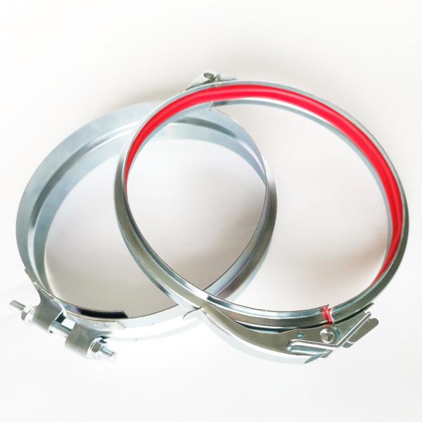 Círculo 100mm - 600mm galvanizou a canalização modular da braçadeira de tubulação de aço