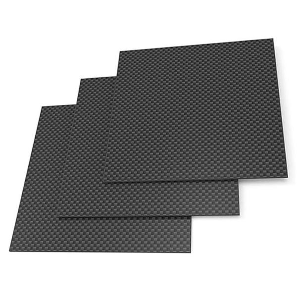 Customized 3K Lightweight Carbon Fiber Sheet 1mm 2mm 3mm for Auto Drone RC Parts