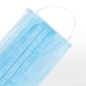 Environmental Friendly Disposable Medical Face Mask With Adjustable Nose Clip
