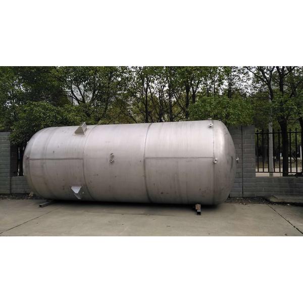 6000 Liter Stainless Steel Maldives Custom Horizontal Water Storage Tank Insulation Tank