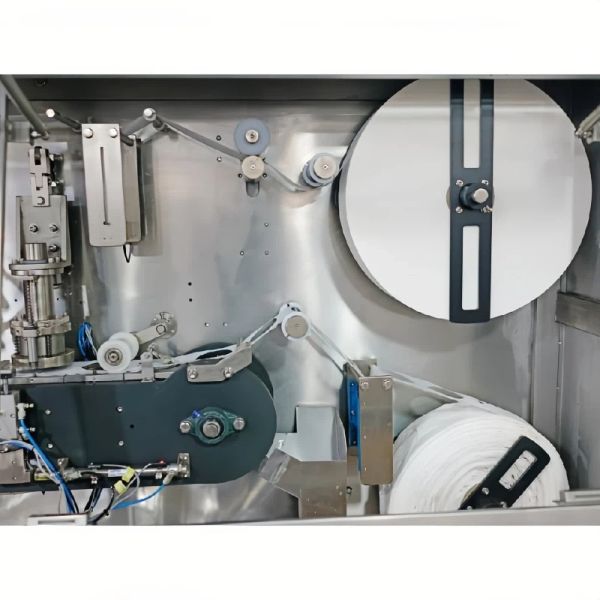 Round Coffee Pod Packing Machine Inner Outer Coffee Bag Packing Machine 3kw