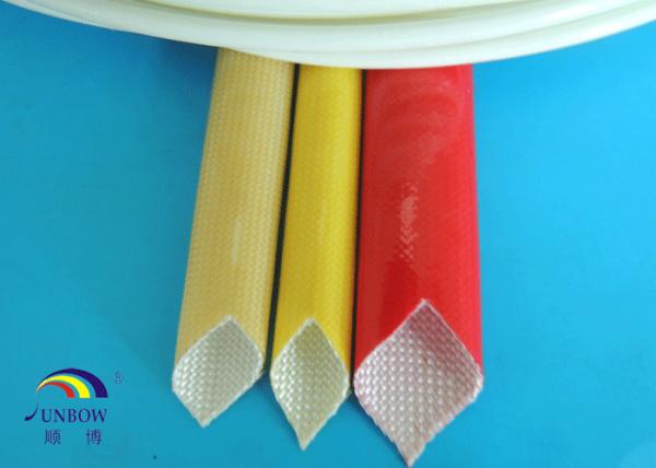 high temperature resistant PU Fiberglass Braided Sleeves for F Class Motors