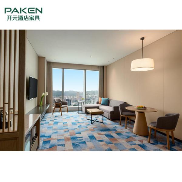Modern hotel bedroom furniture, wooden used hotel furniture , custom size hotel room furniture