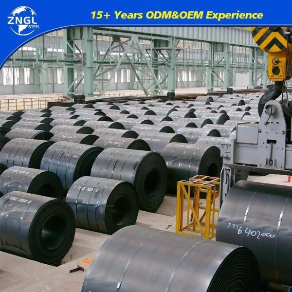 SS400 Q235 Q355 A36 Grade50 S235jr 2 mm 3 mm à 12 mm HRC souple Ms Black Carbon Strip Slite Coil/Blade