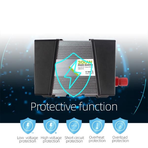 Car Dc Converter Power Inverter Car Inverter 12V 24V To 220V Car Battery Charger Dc Inverter Ac
