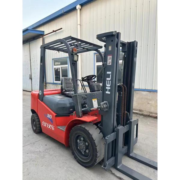 Used Heli 3t Diesel Forklift 3 Stages 2.5ton 3ton 3.5t 4t 5t 16t 30t Forklifts