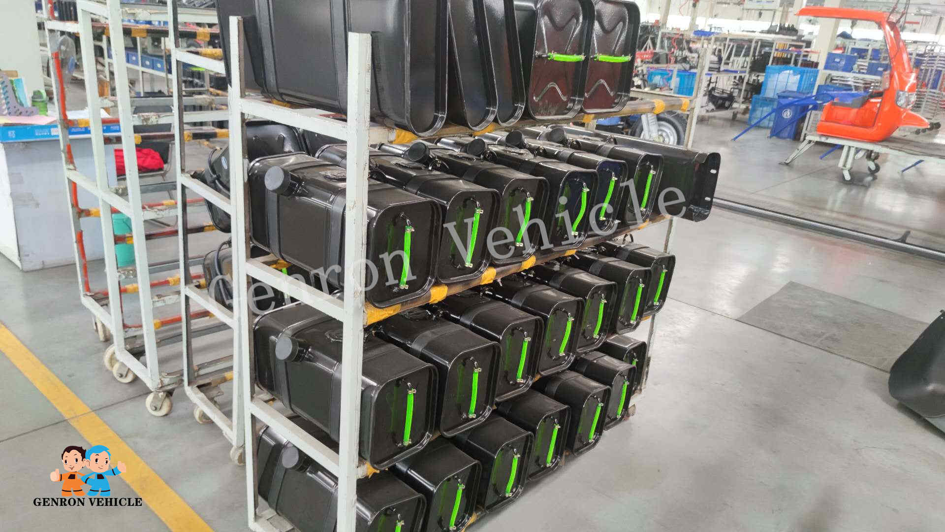 трицикл 350W емкости загрузки 2000kg стальной дизельный