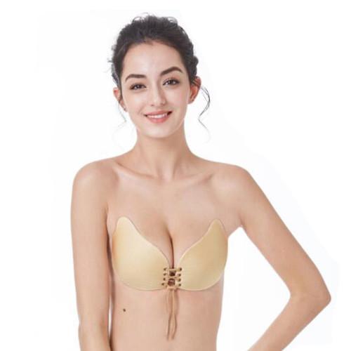 Niris Lingerie Invisible Polyamide New Arrival Wide Color Seamless One-piece Silicone Backless Strapless Bra