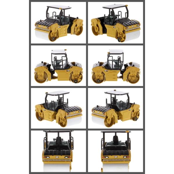 1:64 DM CB-13 Vibratory Roller Model Caterpillar Construction Engineering Vehicle 85630