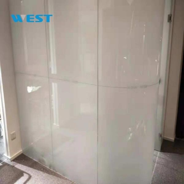 Non Adhesive Electronic Pdlc Smart Film For Dimming Glass With Instantaneous Clear And Frosted States Switching