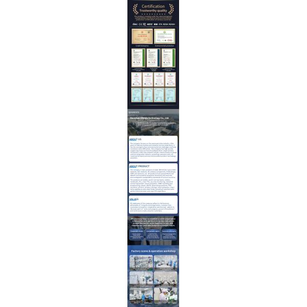 Изготовитель модуля USB Wifi Wifi RTL8723DU модуля BT низкопрофильного комбинированный