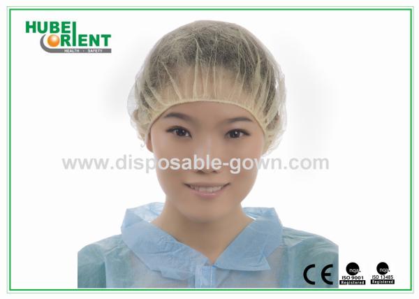 Capuchons à bouffant à usage unique avec élastique unique