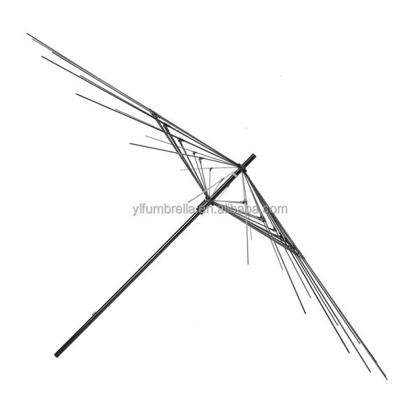 21 Inches*24k Umbrellas Glass Fiber Frame Rust Resistant Toughness Open Hand Umbrella