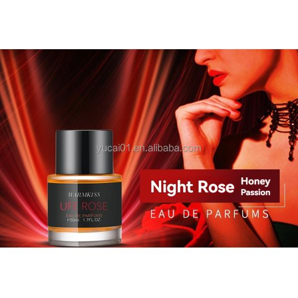 Female Fragrance 50ml Eau De Parfum Floral Scented Night Rose Night Neutral Perfume