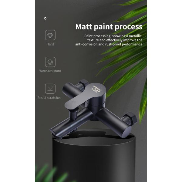 Modern Drawing Stainless Steel Bath Faucet Not Easy To Rust Long Lasting