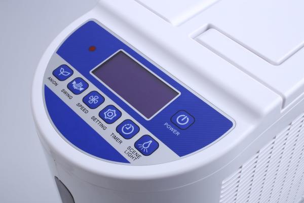 Easy Control Panel Clear Read Big Water Tank Home Dehumidifier Living Room Use